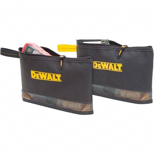 CLC - 6 Pocket Black & Yellow Polyester Tool Bag - 23-3/4" Wide x 9" Deep x 15" High - USA Tool & Supply