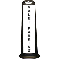 PRO-SAFE - Traffic Barrels, Delineators & Posts Type: Vertical Panel Material: Polyethylene - USA Tool & Supply