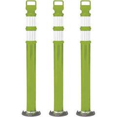 PRO-SAFE - Traffic Barrels, Delineators & Posts Type: Delineator Post Material: Polyethylene - USA Tool & Supply