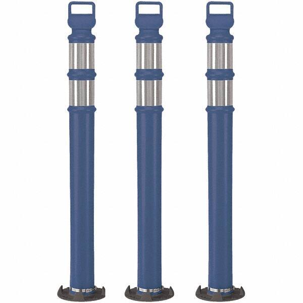 PRO-SAFE - Traffic Barrels, Delineators & Posts Type: Delineator Post Material: Polyethylene - USA Tool & Supply