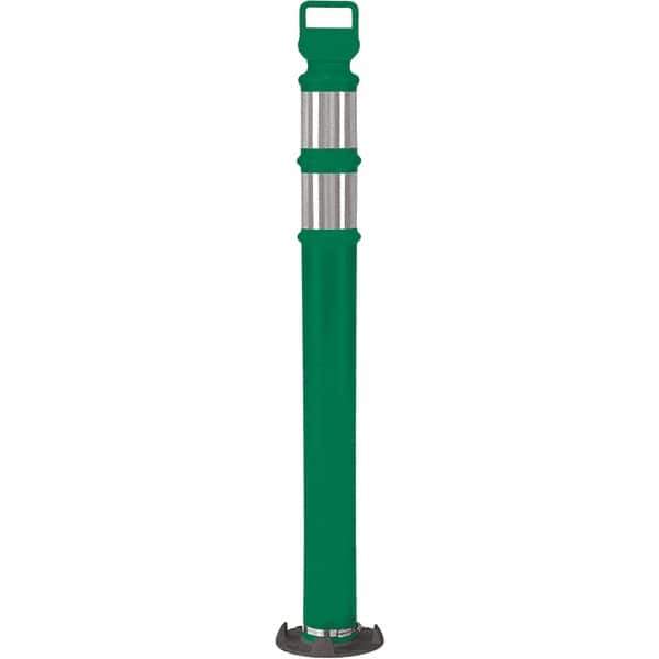 PRO-SAFE - Traffic Barrels, Delineators & Posts Type: Delineator Post Material: Polyethylene - USA Tool & Supply