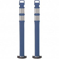 PRO-SAFE - 2 4-Piece Kits 45" High x 6" Wide, Reflective Delineator Post - USA Tool & Supply