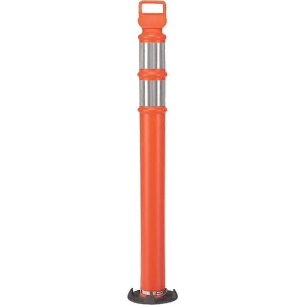 PRO-SAFE - Traffic Barrels, Delineators & Posts Type: Delineator Post Material: Polyethylene - USA Tool & Supply