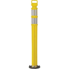 PRO-SAFE - Traffic Barrels, Delineators & Posts Type: Delineator Post Material: Polyethylene - USA Tool & Supply