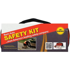 PRO-SAFE - Highway Safety Kits Type: Emergency Roadside Kit Number of Pieces: 49 - USA Tool & Supply