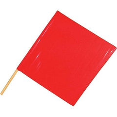 PRO-SAFE - Traffic Flags & Wind Socks Type: Flags Flag Height (Inch): 24 - USA Tool & Supply
