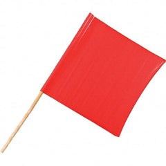 PRO-SAFE - Traffic Flags & Wind Socks Type: Flags Flag Height (Inch): 18 - USA Tool & Supply