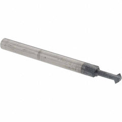 Accupro - ° 3mm Cut Diam, 0.059" Cut Width, 1/8" Shank, Solid Carbide Double-Angle Cutter - USA Tool & Supply