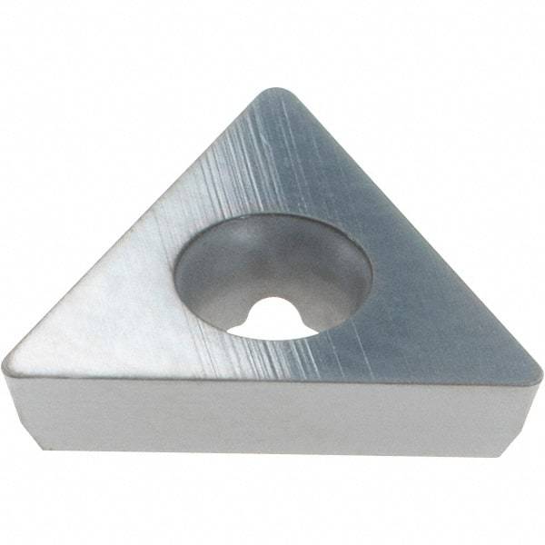 Dorian Tool - TDEX1102 Carbide Milling Insert - AlCrN Finish, 0.094" Thick, 1/4" Inscribed Circle, 0.015" Corner Radius - USA Tool & Supply