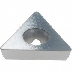 Dorian Tool - TDEX1102 Carbide Milling Insert - AlCrN Finish, 0.094" Thick, 1/4" Inscribed Circle, 0.015" Corner Radius - USA Tool & Supply