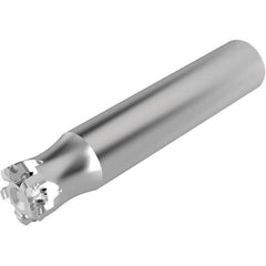 Seco - 25.2mm Cut Diam, 1.9mm Max Depth, 38.1mm Shank Diam, Cylindrical Shank Indexable High-Feed End Mill - Screw Holding Method, LPKT09 Insert, R217.21 Toolholder, Through Coolant - USA Tool & Supply