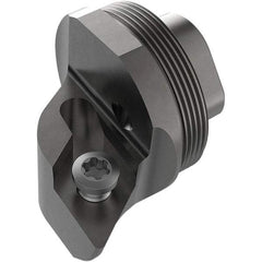 Seco - Right Hand Cut, Size GL25, DC11T3 Insert Compatiblity, Internal Modular Turning & Profiling Cutting Unit Head - 17mm Ctr to Cutting Edge, 20mm Head Length, Through Coolant, Series Steadyline ISO Turning - USA Tool & Supply