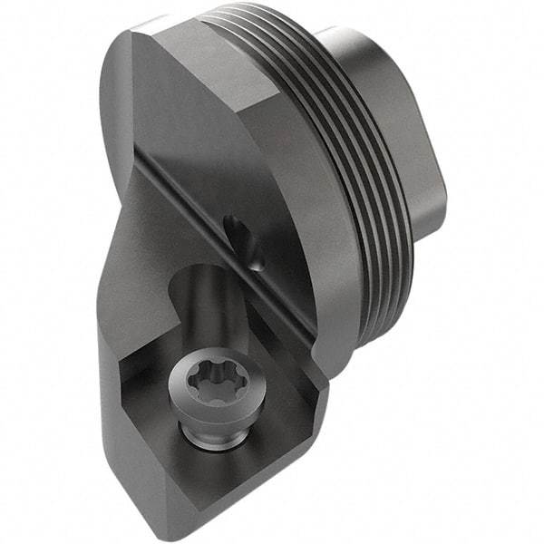 Seco - Right Hand Cut, Size GL25, CC09T3 Insert Compatiblity, Internal Modular Turning & Profiling Cutting Unit Head - 17mm Ctr to Cutting Edge, 20mm Head Length, Through Coolant, Series Steadyline ISO Turning - USA Tool & Supply