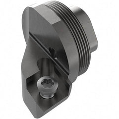 Seco - Right Hand Cut, Size GL25, CC09T3 Insert Compatiblity, Internal Modular Turning & Profiling Cutting Unit Head - 17mm Ctr to Cutting Edge, 20mm Head Length, Through Coolant, Series Steadyline ISO Turning - USA Tool & Supply