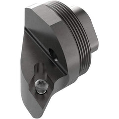 Seco - Right Hand Cut, Size GL25, DC0702 Insert Compatiblity, Internal Modular Turning & Profiling Cutting Unit Head - 17mm Ctr to Cutting Edge, 20mm Head Length, Through Coolant, Series Steadyline ISO Turning - USA Tool & Supply