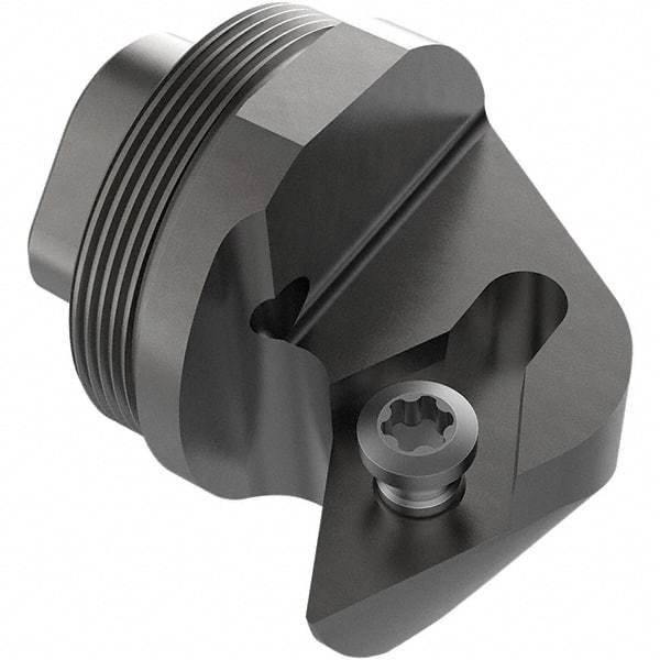Seco - Left Hand Cut, Size GL25, DC11T3 Insert Compatiblity, Internal Modular Turning & Profiling Cutting Unit Head - 17mm Ctr to Cutting Edge, 18mm Head Length, Through Coolant, Series Steadyline ISO Turning - USA Tool & Supply