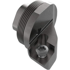 Seco - Left Hand Cut, Size GL25, CC09T3 Insert Compatiblity, Internal Modular Turning & Profiling Cutting Unit Head - 17mm Ctr to Cutting Edge, 20mm Head Length, Through Coolant, Series Steadyline ISO Turning - USA Tool & Supply