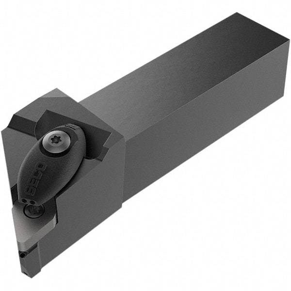 Seco - DDJNR, Right Hand Cut, 93° Lead Angle, 25mm Shank Height x 25mm Shank Width, Negative Rake Indexable Turning Toolholder - 127mm OAL, DN1506 Insert Compatibility, Series Jetstream - USA Tool & Supply