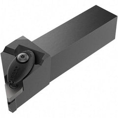 Seco - DDJNR, Right Hand Cut, 93° Lead Angle, 25mm Shank Height x 25mm Shank Width, Negative Rake Indexable Turning Toolholder - 127mm OAL, DN1506 Insert Compatibility, Series Jetstream - USA Tool & Supply
