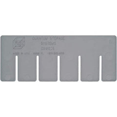 Quantum Storage - Bin Accessories Type: Bin Divider For Use With: DG91025 - USA Tool & Supply