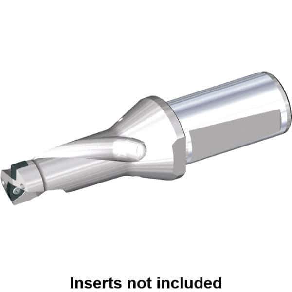 Kennametal - 62mm Max Drill Depth, 2xD, 31mm Diam, Indexable Insert Drill - 2 Inserts, 32mm Shank Diam, Whistle Notch Shank - USA Tool & Supply