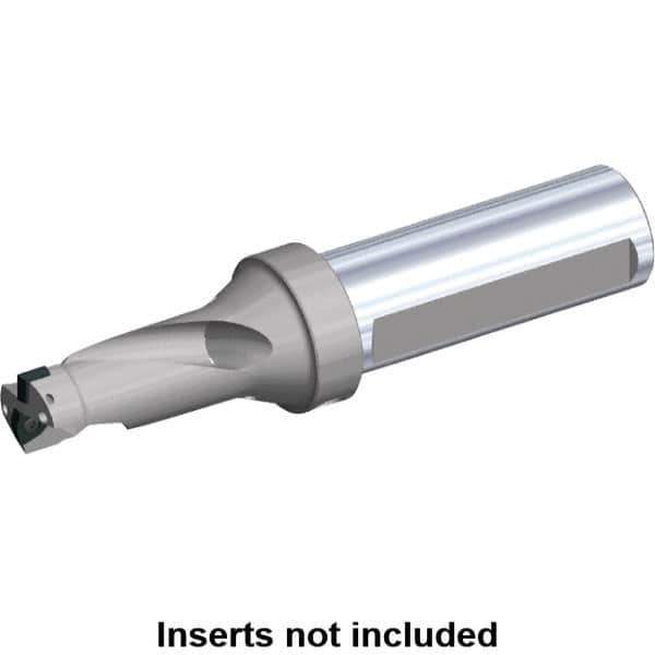 Kennametal - 4" Max Drill Depth, 2xD, 2.04" Diam, Indexable Insert Drill - 2 Inserts, 1-1/2" Shank Diam, Flange Shank - USA Tool & Supply