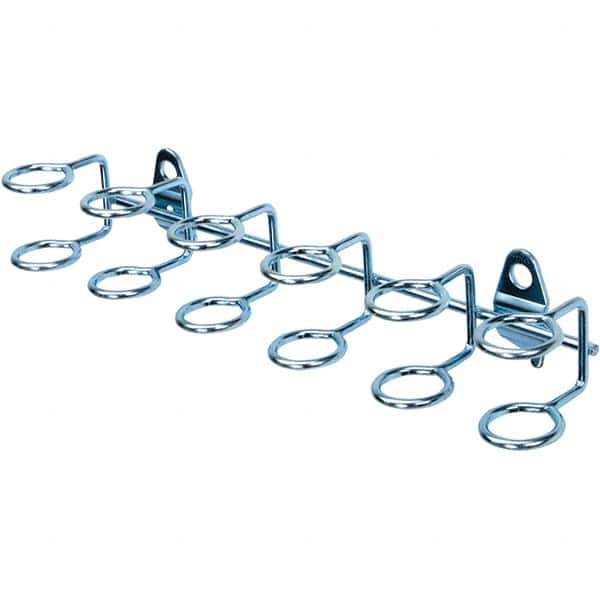 NMC - 1-5/8" Long Multi-ring Tool Holder Pegboard Hook - 1-5/8" Projection, Steel - USA Tool & Supply