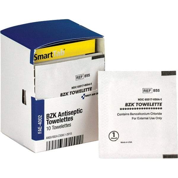 PRO-SAFE - Antiseptics, Ointments, & Creams Type: Antiseptic Form: Wipes - USA Tool & Supply