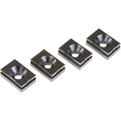Air Vise Workholding - 2 Piece Vise Workholding Grapplers - Alloy Steel, 12.75mm Long, 1/4" High - USA Tool & Supply