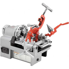 Ridgid - Pipe Threading Machines Maximum Pipe Size Capacity (mm): 37.00 Maximum Pipe Size Capacity (Inch): 1-1/2 - USA Tool & Supply