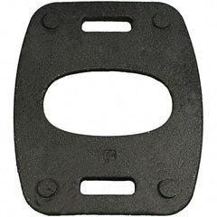 PRO-SAFE - 22" Wide x 1.3" High Recycled Rubber Vertical Panel Base - USA Tool & Supply