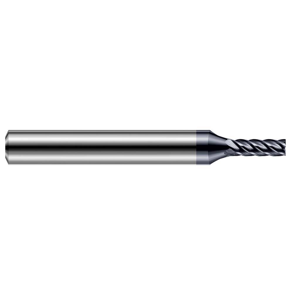 Harvey Tool - 3/8" Diam 5 Flute Solid Carbide 1/64" Corner Radius End Mill - Exact Industrial Supply