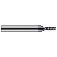 Harvey Tool - 3/8" Diam 5 Flute Solid Carbide 1/64" Corner Radius End Mill - Exact Industrial Supply