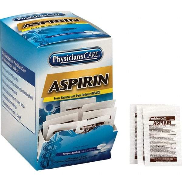 PRO-SAFE - Aspirin Tablets - Headache & Pain Relief - USA Tool & Supply