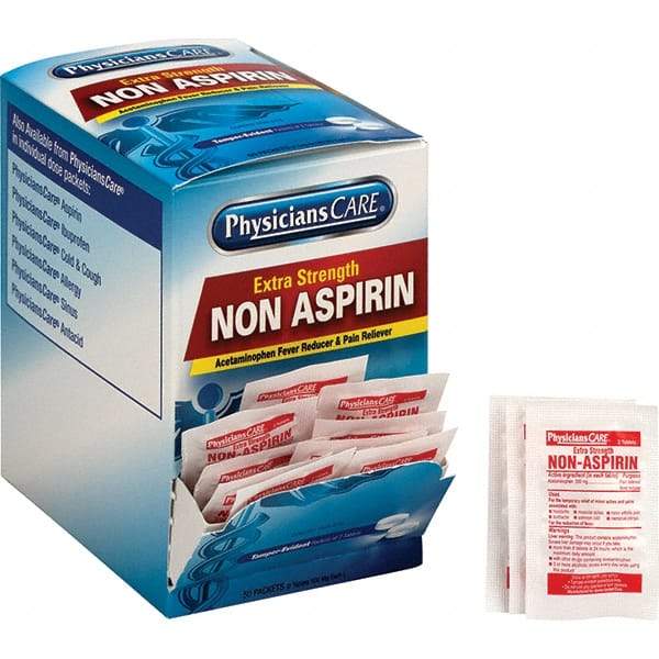 PRO-SAFE - Non-Aspirin Tablets - Headache & Pain Relief - USA Tool & Supply