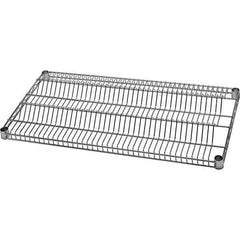 Quantum Storage - 1 Shelf Wire Shelving Unit - 18" Wide x 36" Deep, - USA Tool & Supply
