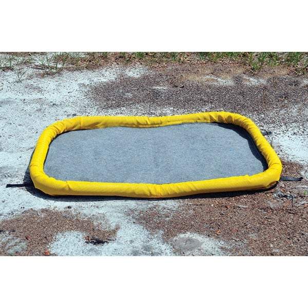 UltraTech - 3.3 Gal Capacity per Package, Stormwater Pad - 60" Long x 48" Wide, Gray, Recycled Fibers - USA Tool & Supply