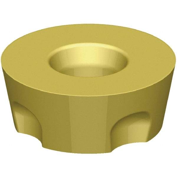 Kennametal - RPMW1204 X4 Grade SP6519 Carbide Milling Insert - TiAlN Finish, 4.76mm Thick, 12mm Inscribed Circle - USA Tool & Supply