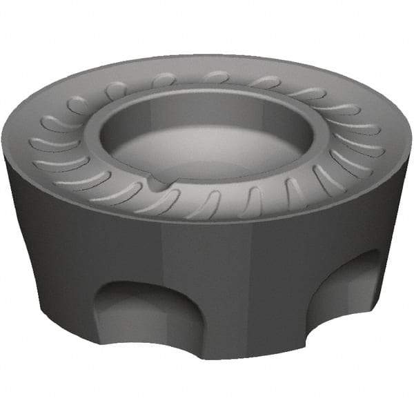 Kennametal - RPPT1204 GDX Grade KCM40 Carbide Milling Insert - AlTiN Finish, 4.76mm Thick, 12mm Inscribed Circle - USA Tool & Supply