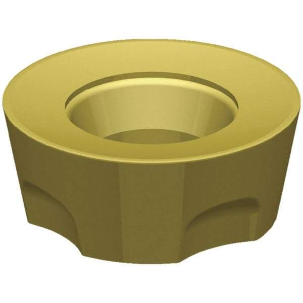 Kennametal - RPMT10T3 41X4 Grade SP6519 Carbide Milling Insert - TiAlN Finish, 3.97mm Thick, 10mm Inscribed Circle - USA Tool & Supply
