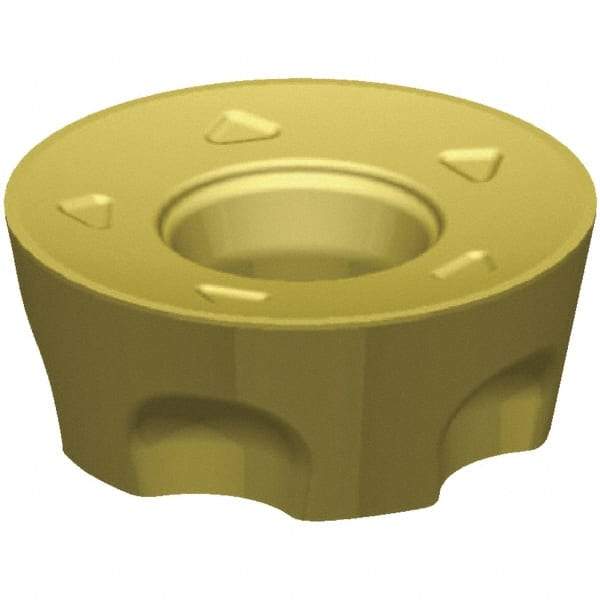 Kennametal - RPHT1204 442X5 Grade X500 Carbide Milling Insert - TiN Finish, 4.76mm Thick, 12mm Inscribed Circle - USA Tool & Supply