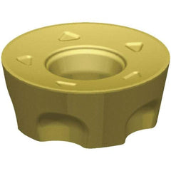 Kennametal - RPHT1204 442X5 Grade X500 Carbide Milling Insert - TiN Finish, 4.76mm Thick, 12mm Inscribed Circle - USA Tool & Supply