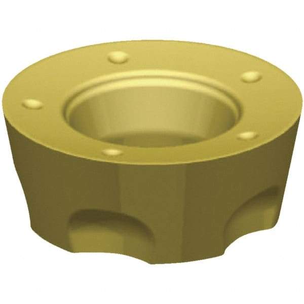 Kennametal - RPPT10T3 432 Grade X500 Carbide Milling Insert - TiN Finish, 3.97mm Thick, 10mm Inscribed Circle - USA Tool & Supply