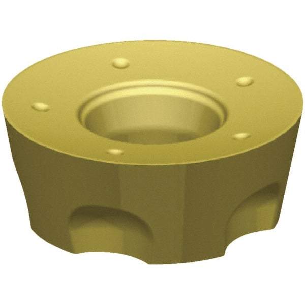 Kennametal - RPPT1204 432X5 Grade SP6519 Carbide Milling Insert - TiAlN Finish, 3/16" Thick, 12mm Inscribed Circle - USA Tool & Supply