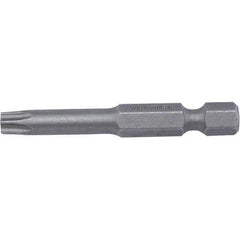 Wiha - T25 Power Bit - 1/4" Drive, 2" OAL - USA Tool & Supply