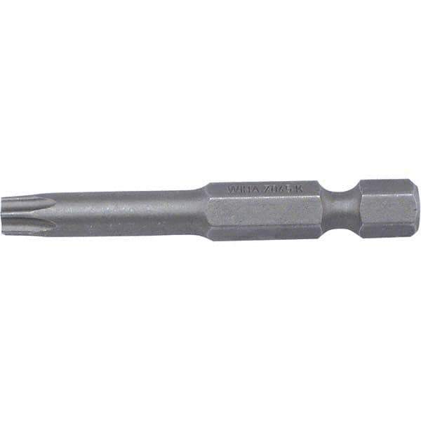 Wiha - T27 Power Bit - 1/4" Drive, 2" OAL - USA Tool & Supply