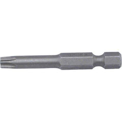 Wiha - T27 Power Bit - 1/4" Drive, 2" OAL - USA Tool & Supply