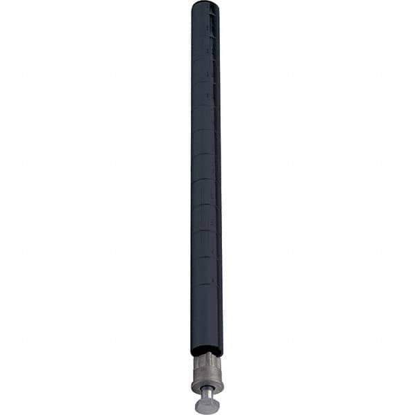 Quantum Storage - 1" Wide, 63 High, Open Shelving Accessory/Component - Use with Wire Shelving Units - USA Tool & Supply