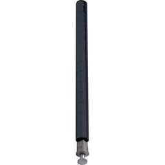 Quantum Storage - 1" Wide, 63 High, Open Shelving Accessory/Component - Use with Wire Shelving Units - USA Tool & Supply