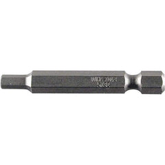 Wiha - 6mm Power Bit - 2-3/4" OAL - USA Tool & Supply